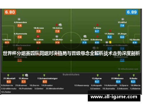 世界杯分组赛四队同组对决格局与晋级悬念全解析战术走势深度剖析 世界杯分组赛四队同组对决格局与晋级悬念全解析战术走势深度剖析